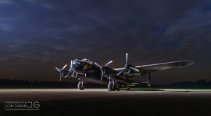 Aircracft photgraphy | Avro Lancaster Just Jane at night