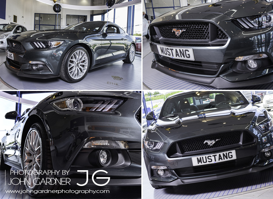 Ford Mustang by Wakefield commercial photographer