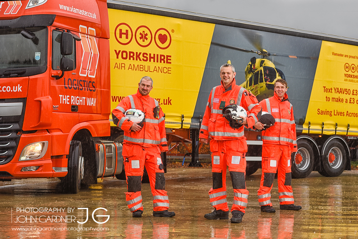 wakefield commercial photographer Yorkshire Air Ambulance