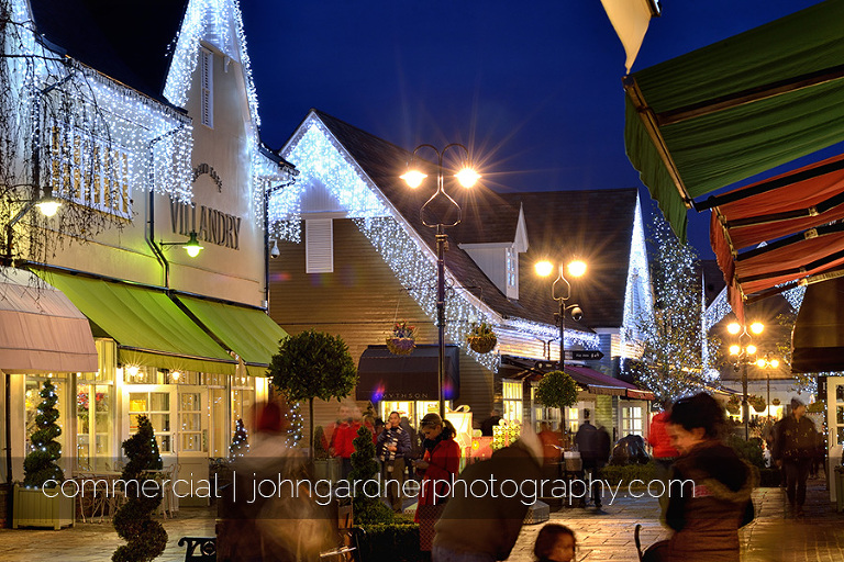 Bicester Village Christmas Lights Shoot John Gardner professional